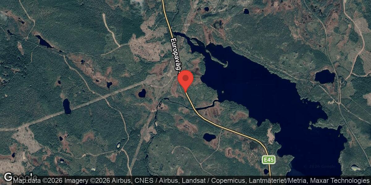 Underhållsarbete på E45 mellan Tandsjöborg och Fågelsjö påverkar trafiken