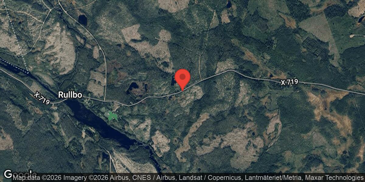 Underhållsarbete på väg 719 mellan Fågelsjö by och Gruvbyn