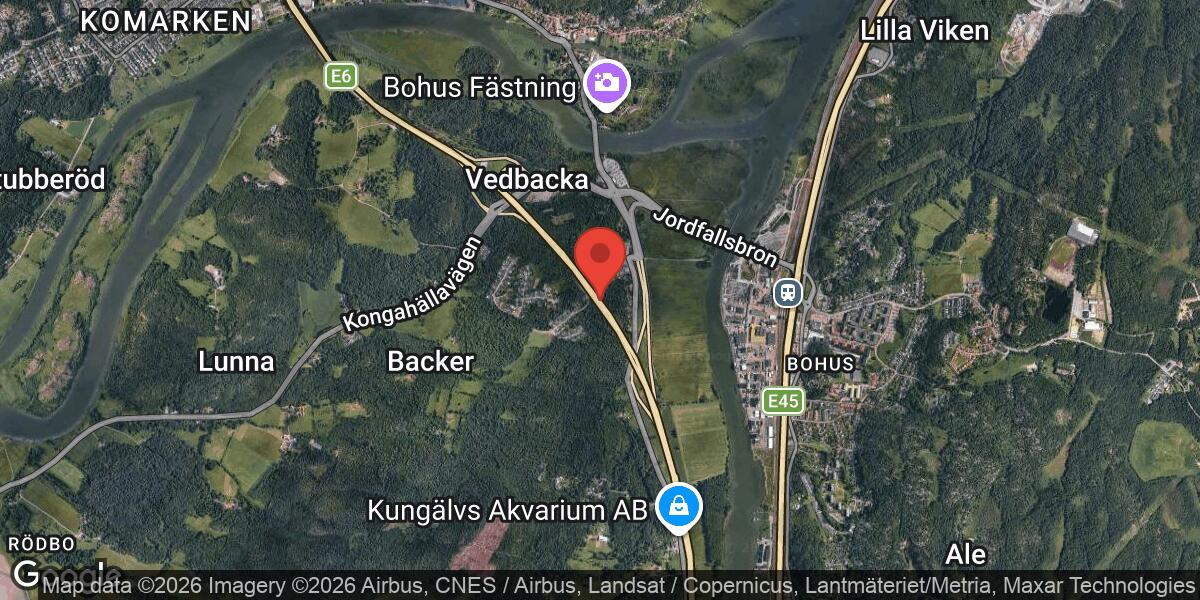 Trafikolycka med flera fordon på E6 vid Rödbomotet – stor påverkan i riktning mot Oslo