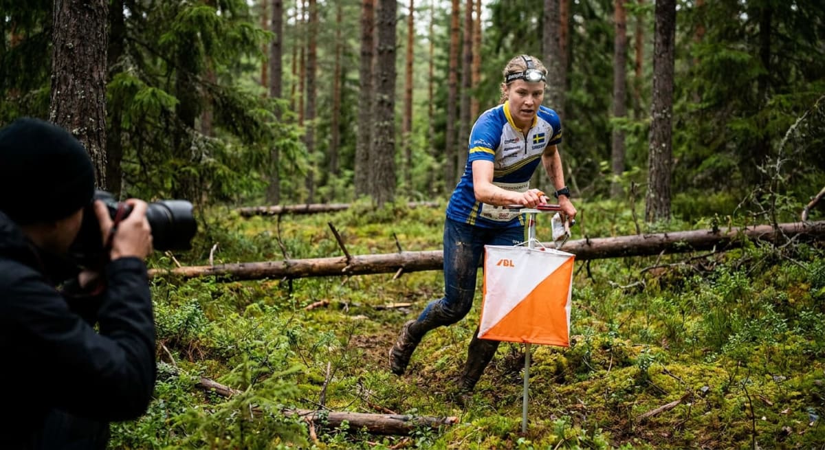 Prova på orientering vid Oxvretsstugan