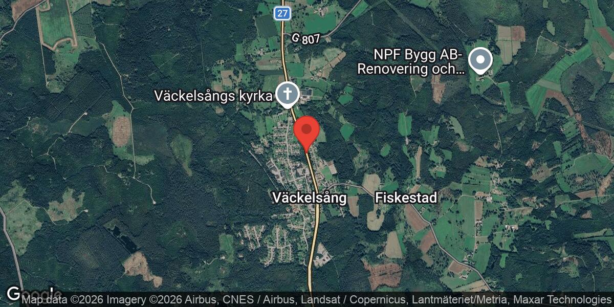 Vägarbete på Väg 27 vid Väckelsång avslutat