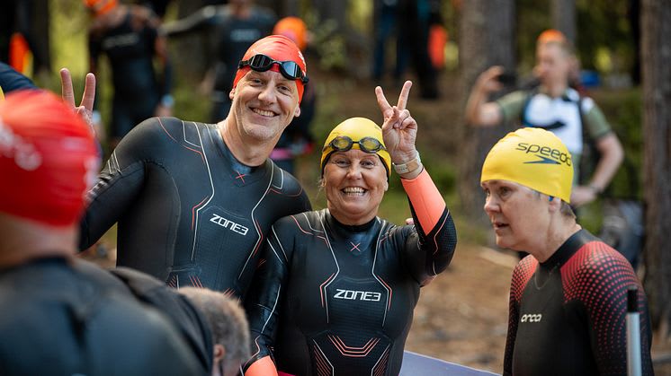 Vansbrosimningen startar med triathlon – SM och RM i olympisk distans för första gången
