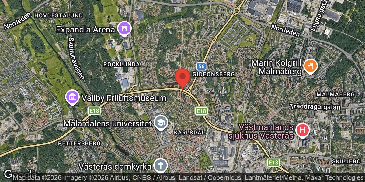 Vägarbete på E18 mellan Rocklundamotet och Emausmotet avslutat