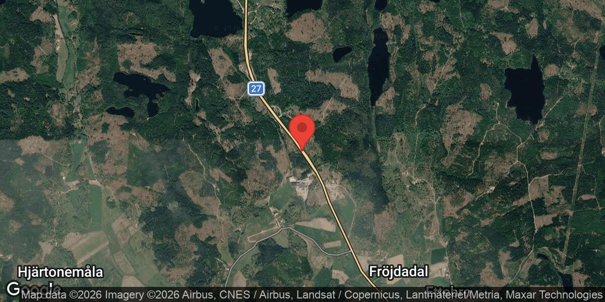 Vägarbete på Väg 27 mellan Hallabro S och Cirkulationsplats Ronneby avslutat