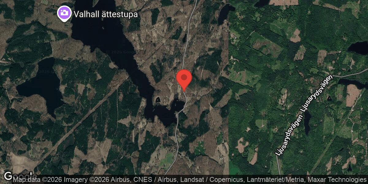 Nedfallet träd på väg 545 mellan Gränum och Gaslunda påverkar trafiken