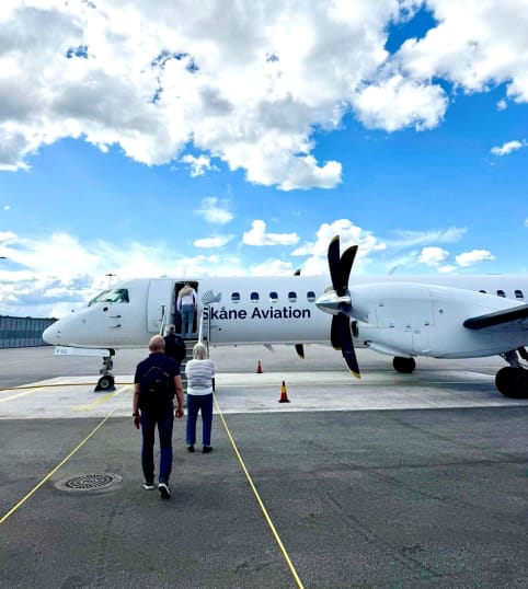 Skåne Aviation sätter in ytterligare ett flygplan mellan Malmö och Bromma