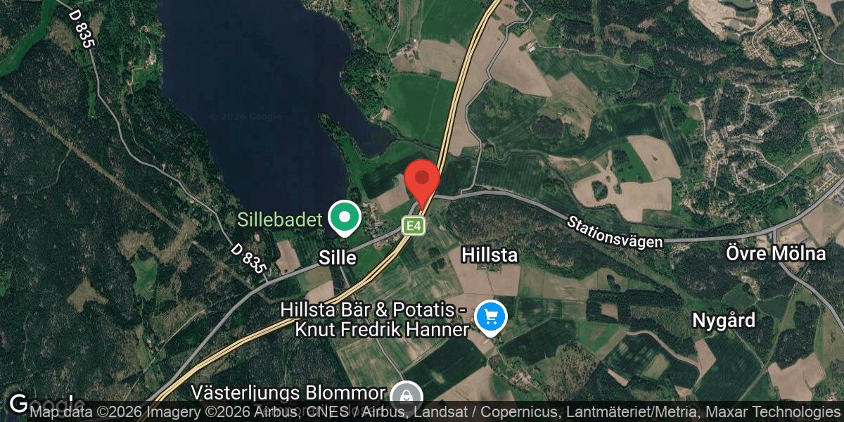 Fordonshaveri på E4 mellan Vagnhärad och Sillekrog påverkar trafiken
