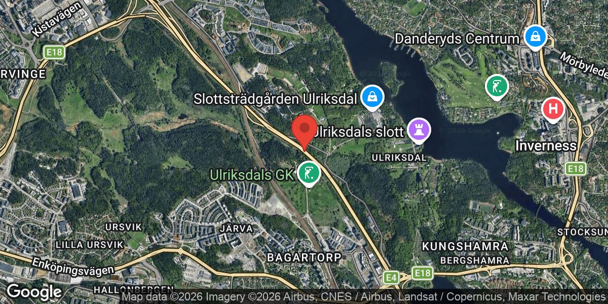 Fordonshaveri på E4 vid Trafikplats Järva Krog med stor påverkan