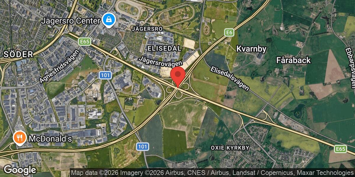 Reparation av räcke på E20 mellan Trafikplats Fredriksberg och Öresundsbron avslutad