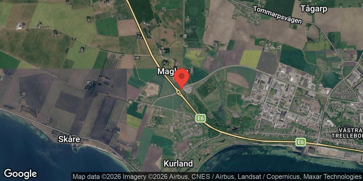 Fordonshaveri på väg 633 mellan Maglarp och cirkulationsplats Maglarp