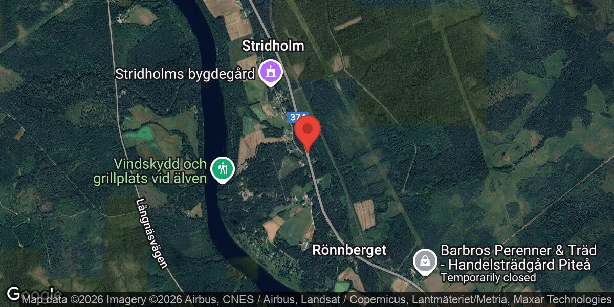 Två älgar på vägbanan vid Stridholm på väg 374 – händelsen avslutad