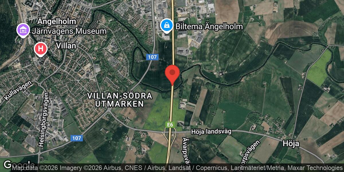 Fordonshaveri på E6 mellan Rebbelberga och Höja avslutat