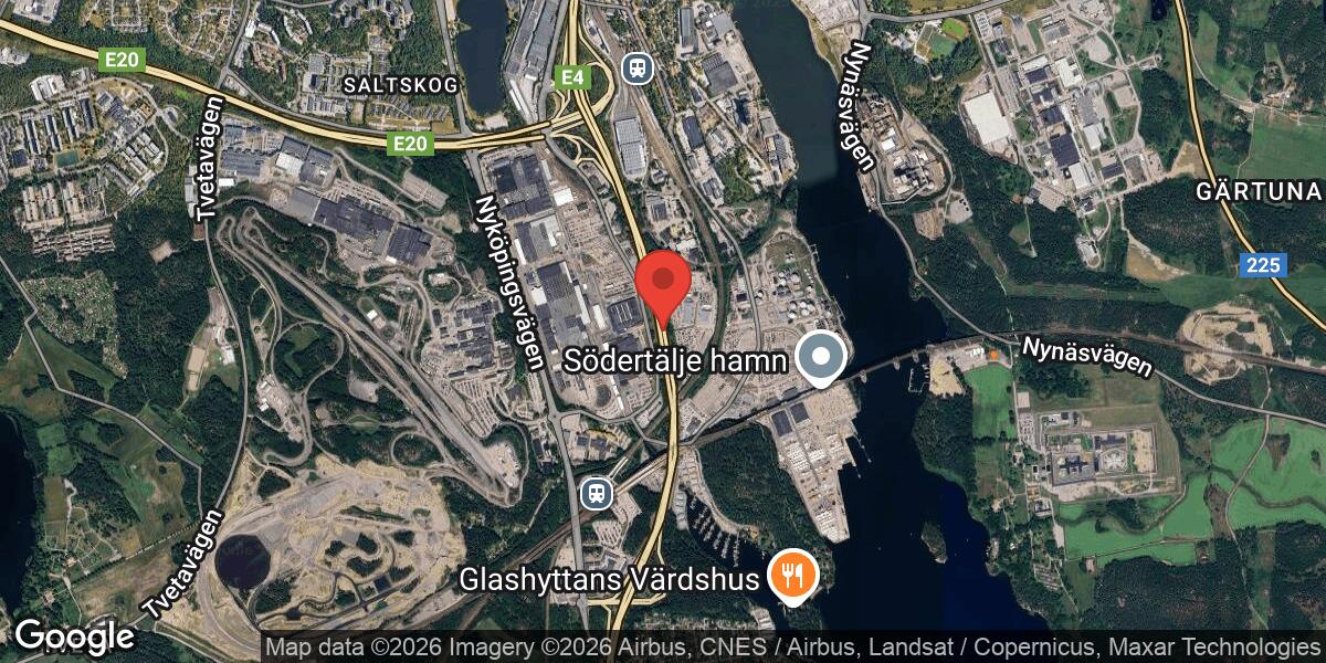 Bärgning avslutad på E4 mellan Södertälje syd och Saltskog Ö