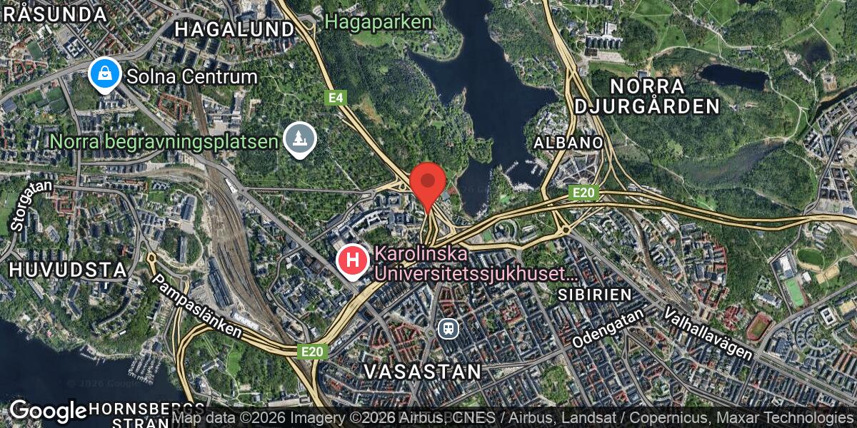 Fordonshaveri på E4 vid Eugeniatunneln i riktning mot Södertälje – händelsen avslutad