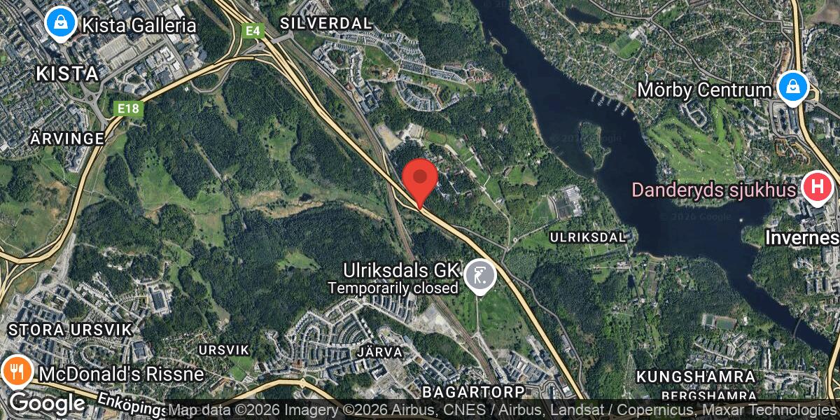 Avslutat vägarbete på E4 vid Trafikplats Sörentorp
