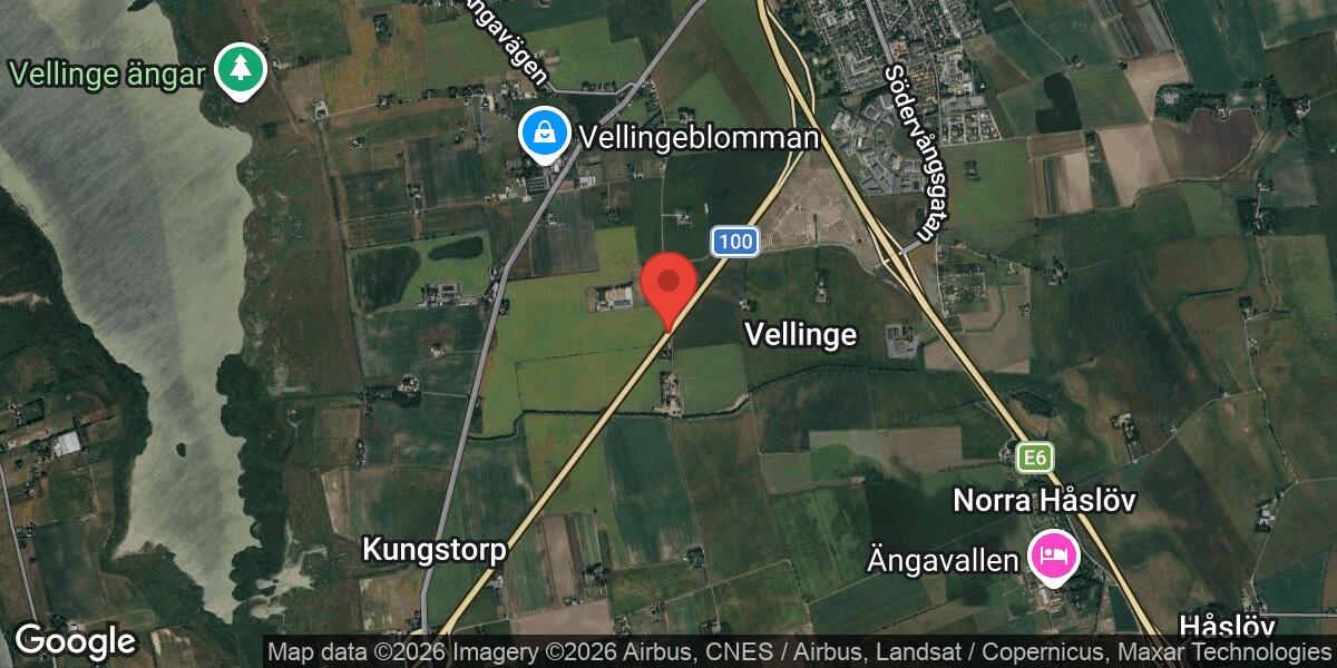Vägarbete på Väg 100 mellan Trafikplats Vellinge S och Kungstorp avslutat