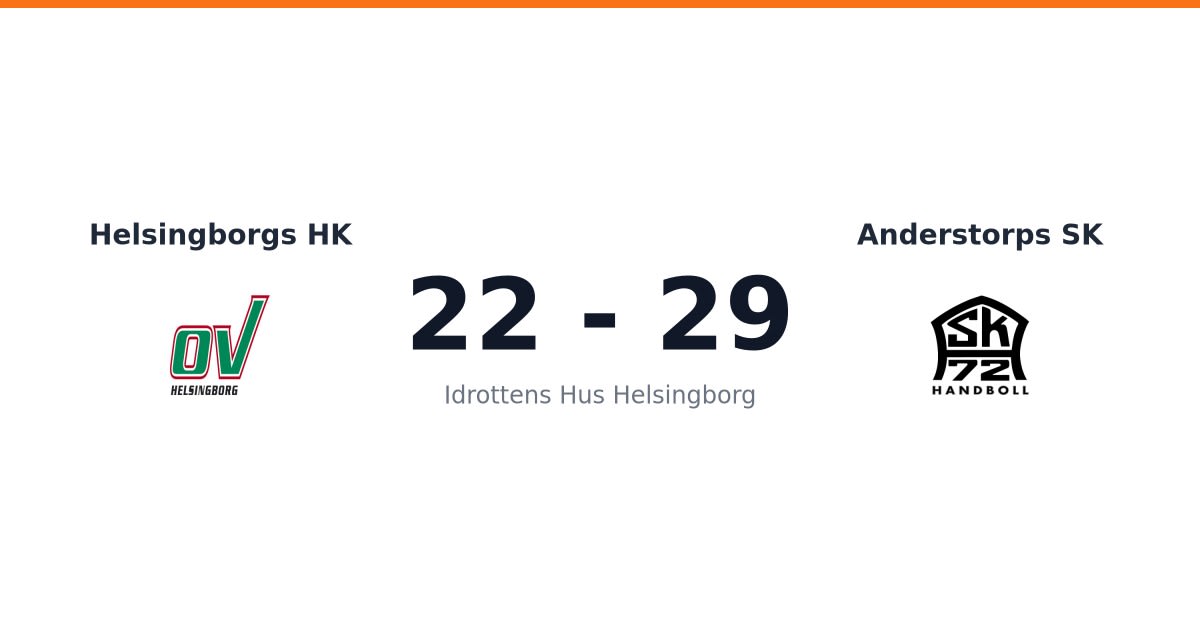 Helsingborgs HK Handbollsmatch i Idrottens Hus Helsingborg