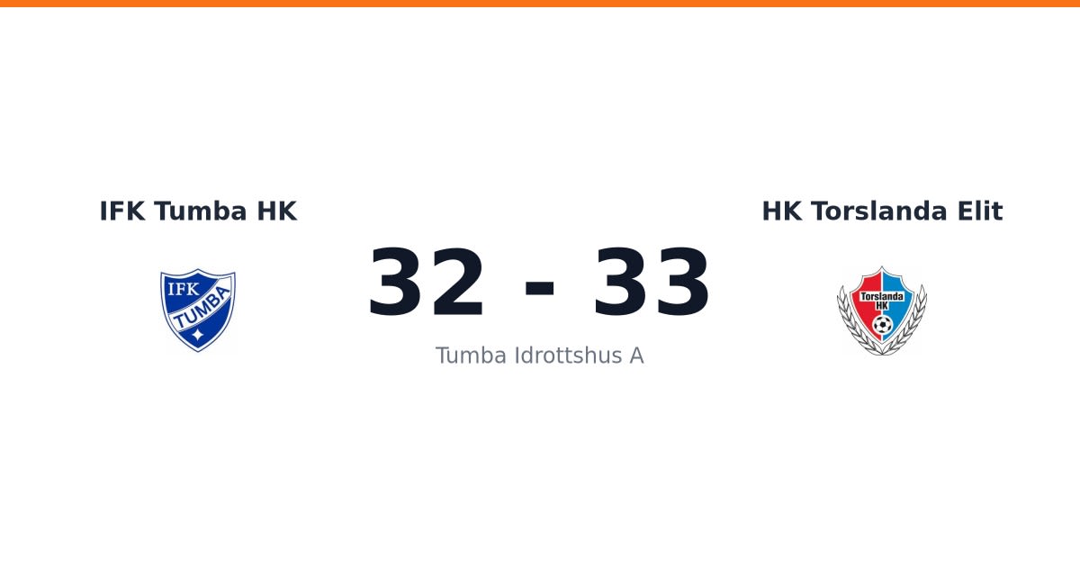 IFK Tumba HK Handbollsmatch i Tumba Idrottshus A