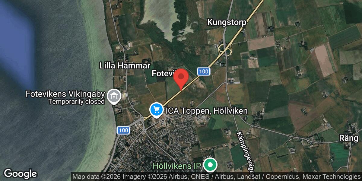 Vägarbete på Väg 100 mellan Trafikplats Kungstorp och Höllviken avslutat