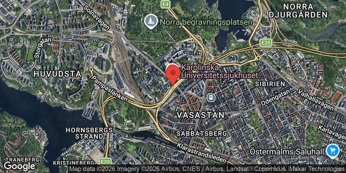 Fordonshaveri vid Norrtullstunneln påverkar trafiken på E20 mot Södertälje