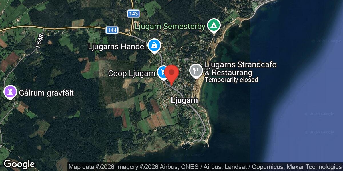 Belysningsarbete på Väg 144 mellan Hallute backe och Ljugarn påverkar trafiken