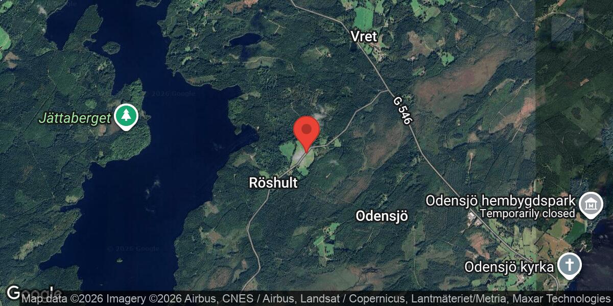 Vägarbete på Väg 544 mellan Loshult och Vret påverkar trafiken