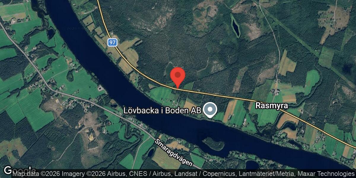 Ombyggnation på väg 97 mellan Vittjärv och Kvarnbäcken avslutad