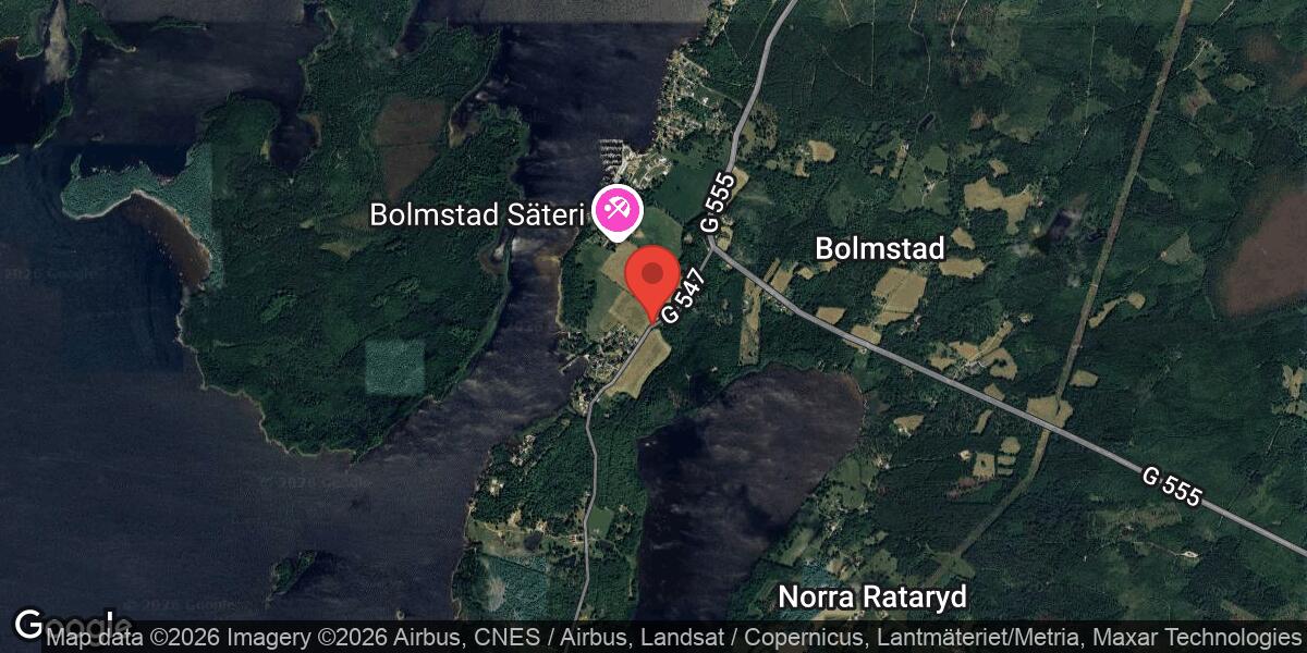 Vägarbete på väg 547 mellan Angelstad Kyrka och Bolmstad pågår till 31 mars