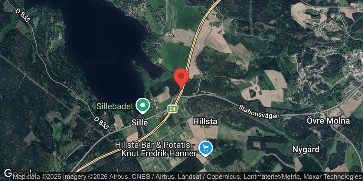 Fordonshaveri med lastbil på E4 mellan Vagnhärad och Sillekrog