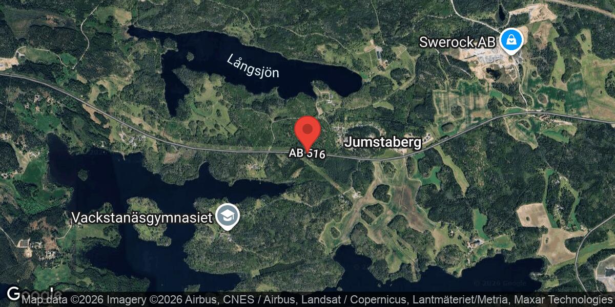 Trädfällning på Väg 516 mellan Rudkälla och Jumsta påverkar trafiken
