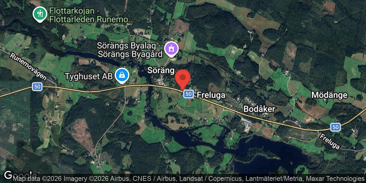 Vägarbete på Väg 50 mellan Alfta Ö och Bollnäs den 26–27 mars 2026