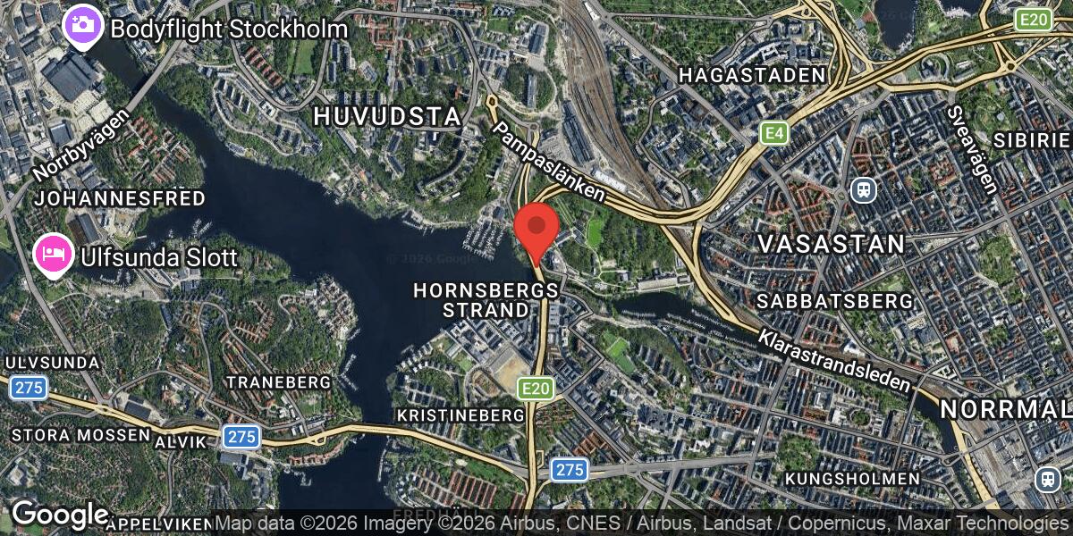 Trafikolycka på E4 vid Trafikplats Tomteboda orsakar långsam kö