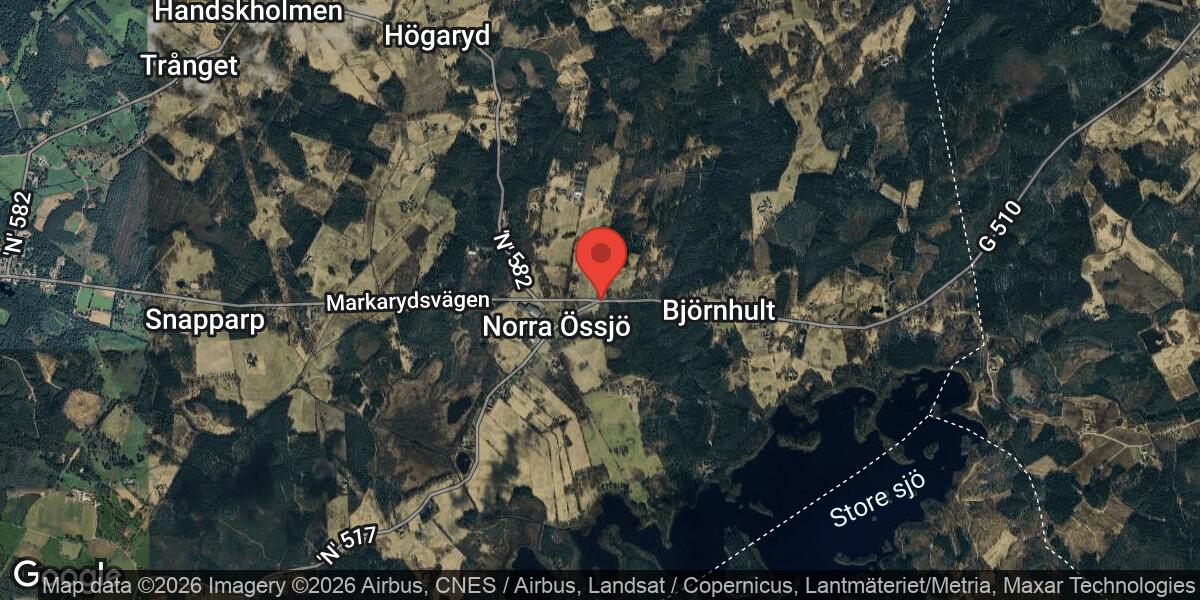 Flera fordon inblandade i olycka vid Norra Össjö – väg 530 avstängd