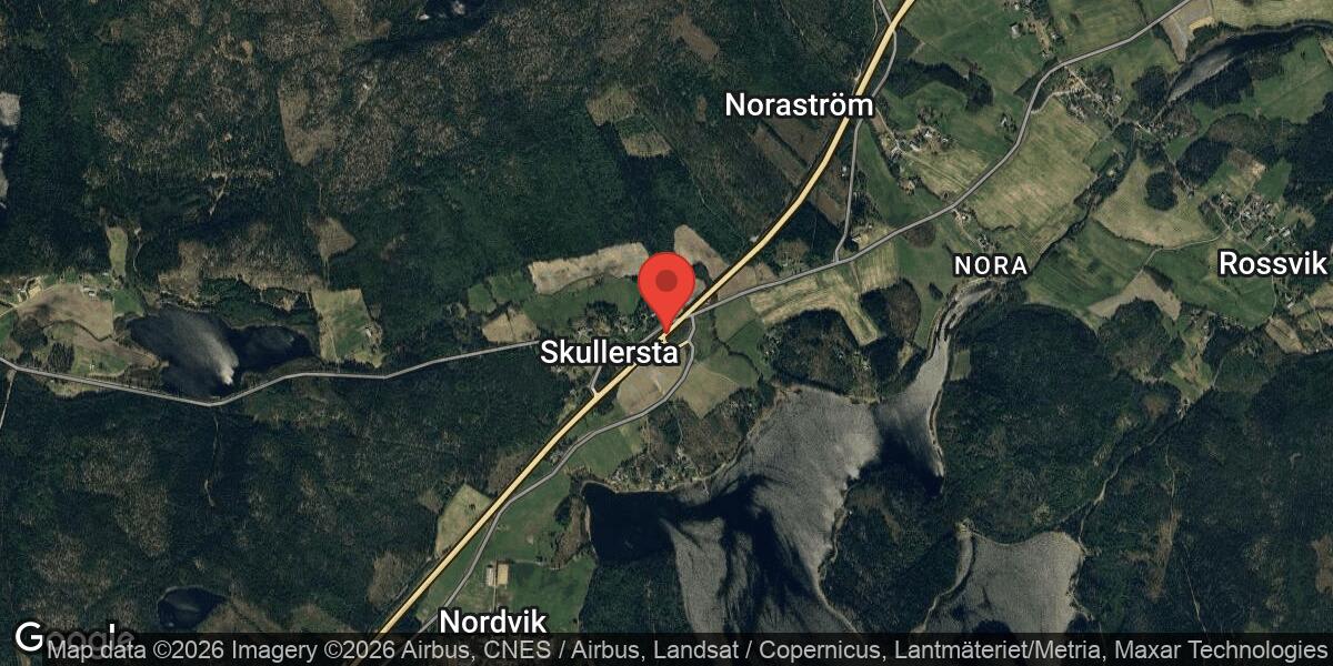 Reparation av vägräcke på E4 mellan Överdal och Ullånger avslutad