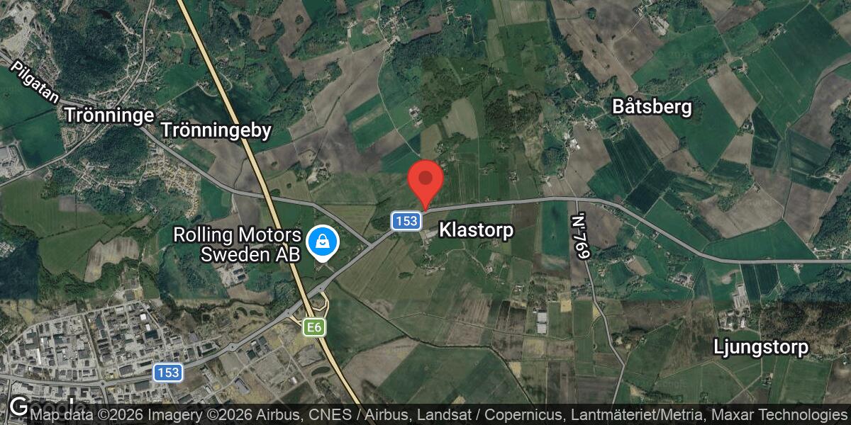 Vägarbete på Väg 153 mellan Trafikplats Varberg C och Klastorp avslutat