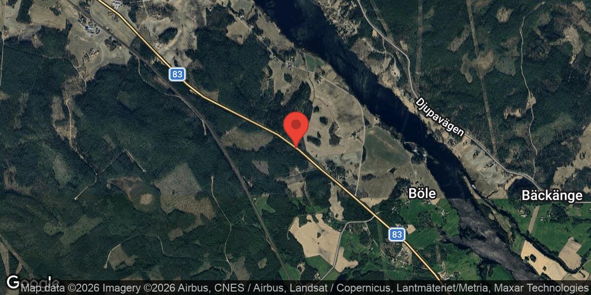 Vägarbete på väg 83 mellan Hälla och Cirkulationsplats Bollnäs S