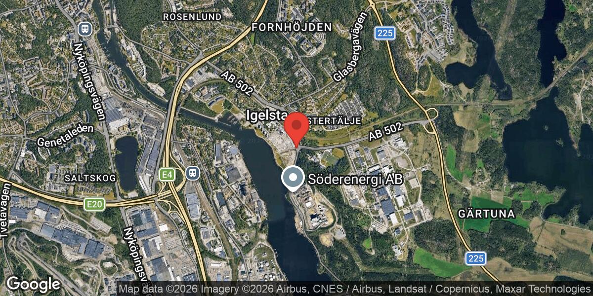 Vägarbete med sandsopning på Väg 502 mellan Hagaberg och Gärtuna