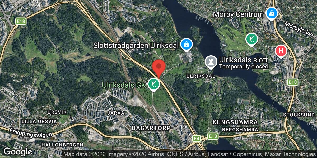 Fordonshaveri på E4 vid Trafikplats Järva Krog i riktning mot Uppsala