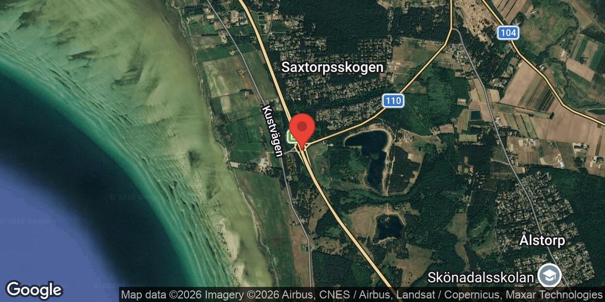 Vägarbete på E6 mellan Löddeköpinge och Landskrona pågår under natten