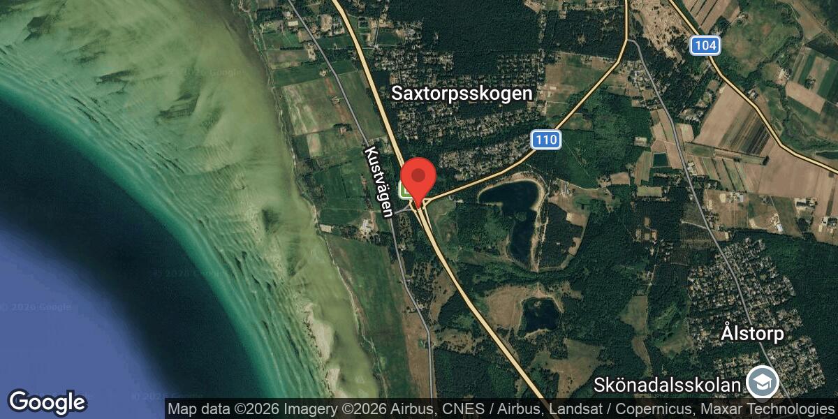 Vägarbete på E6 mellan Landskrona S och Löddeköpinge påverkar trafiken