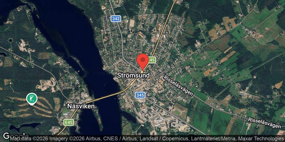 Trädfällning och vägarbete på E45 mellan Strömsvägen och Österkälen