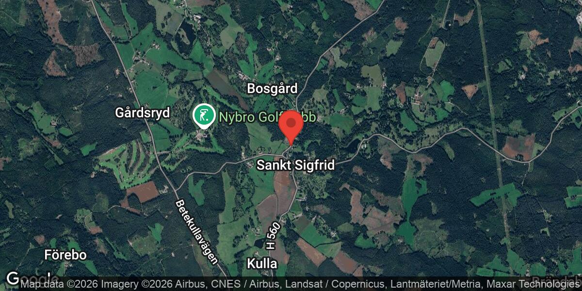 Vägarbete på Väg 556 nära Nybro pågår till 26 april