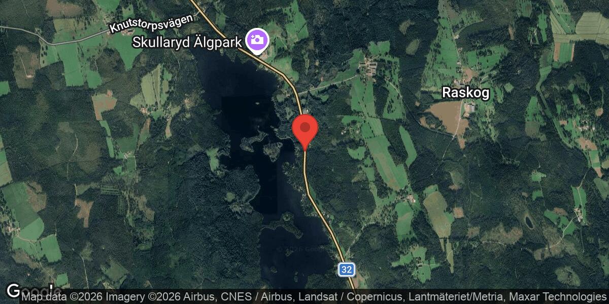 Vägarbete på Väg 32 vid Ro avslutat