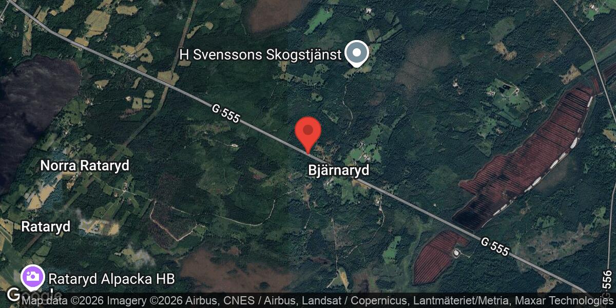 Beläggningsarbete på väg 555 mellan Värmsjö och Bolmstad avslutat