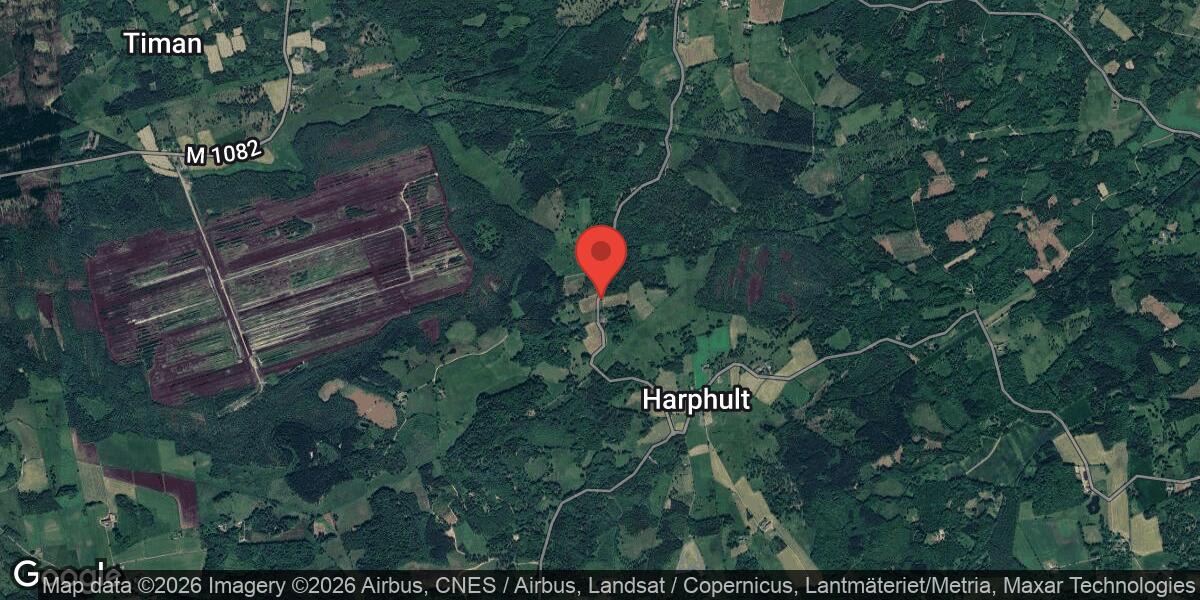 Vägarbete på Väg 1074 mellan Killhult och Bönhult den 21 april