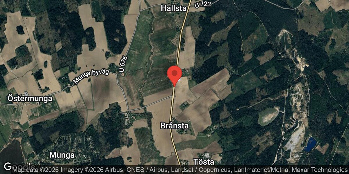 Vägarbete på väg 56 mellan Skallbergsmotet och Evelund