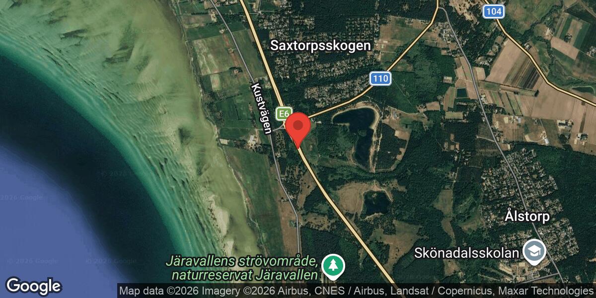 Vägarbete vid trafikplats Lundåkra påverkar E6 i Kävlinge kommun