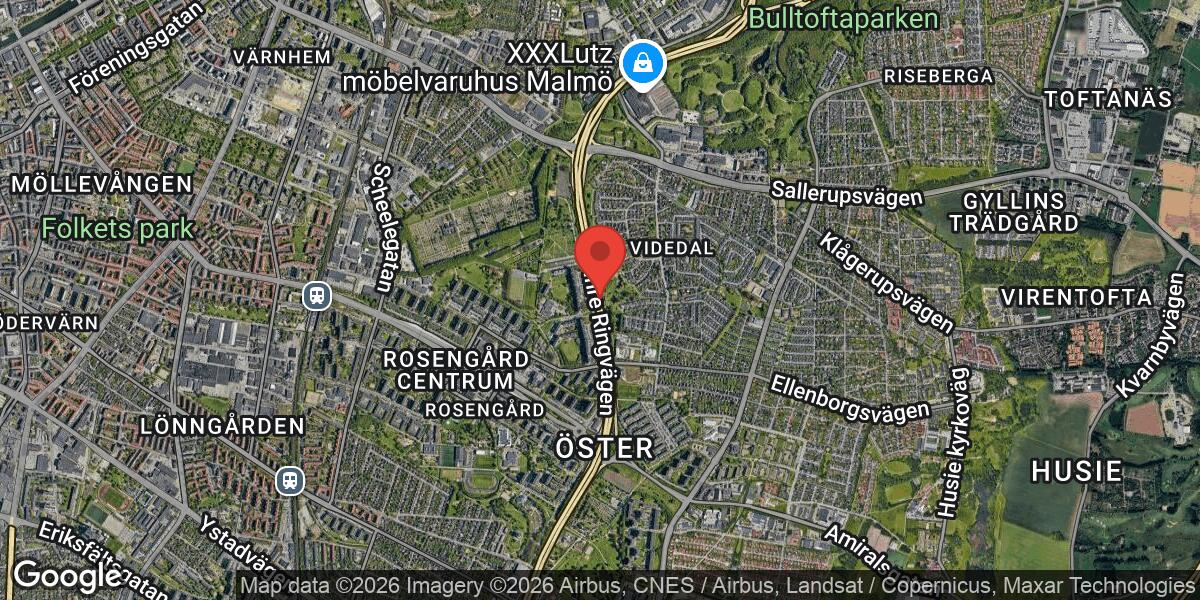 Flera fordon inblandade i trafikolycka på E6 mellan Rosengård och Bulltofta