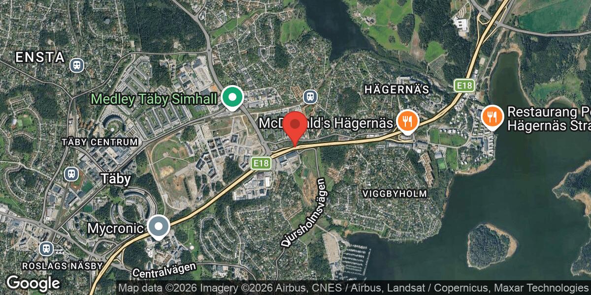 Fordonshaveri i kollektivkörfältet vid Trafikplats Viggbyholm