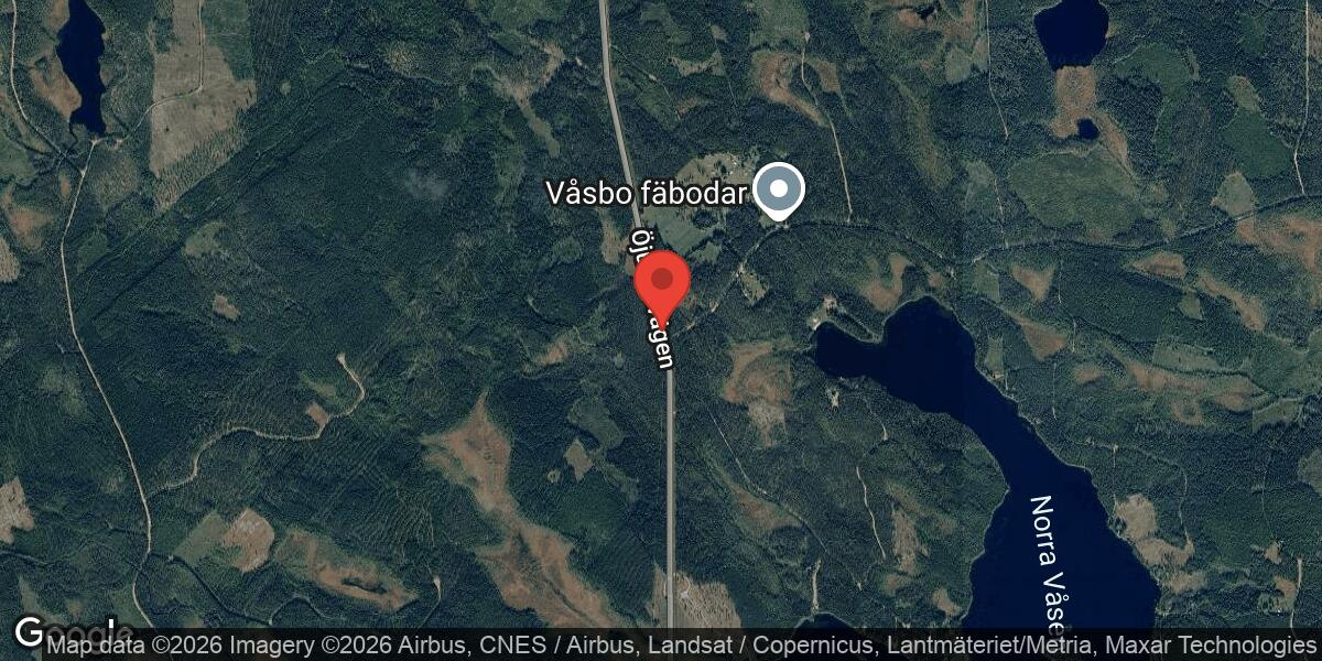 Vägarbete på väg 678 mellan Öjung och Edsbyn den 26 april